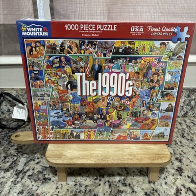 white mountain puzzles 1000 pieces - SEALED - UNOPENED- The 1990 s