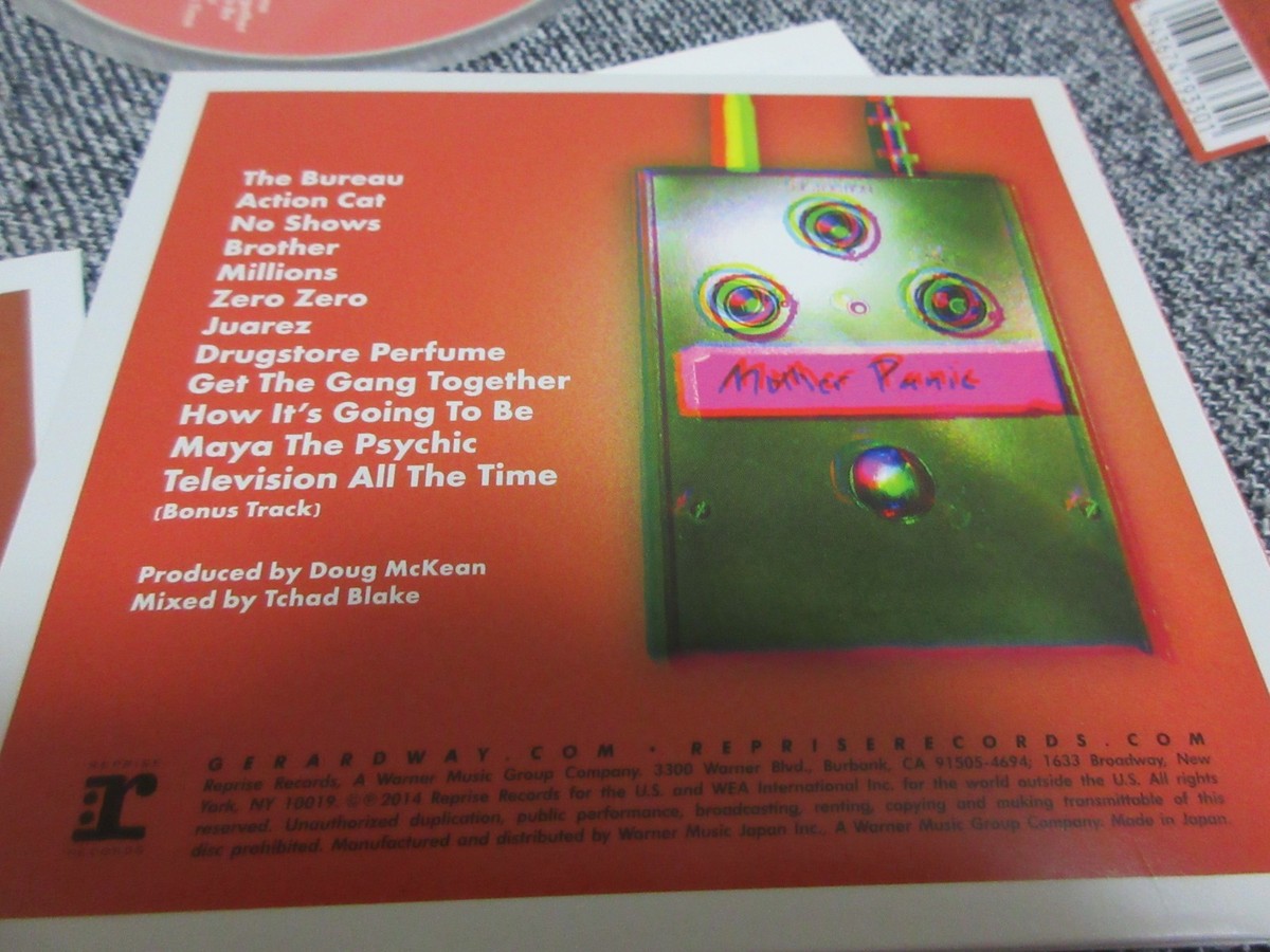 Gerard Way, My Chemical Romance / Hesitant Alien /JAPAN LTD CD OBI