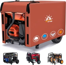 Generator Cover 24 Inch - 600D Outdoor Generator Cover Heavy Duty Waterproof, Sm