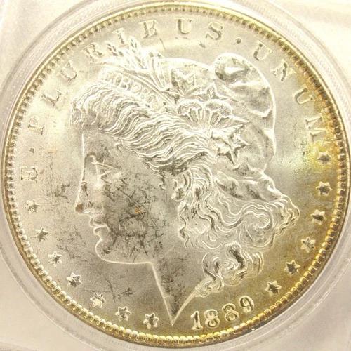 1889 P Morgan Silver Dollar AU/BU