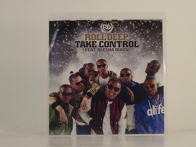 ROLL DEEP FT ALESHA DIXON TAKE CONTROL. (H1) 1 Track Promo CD Single including P