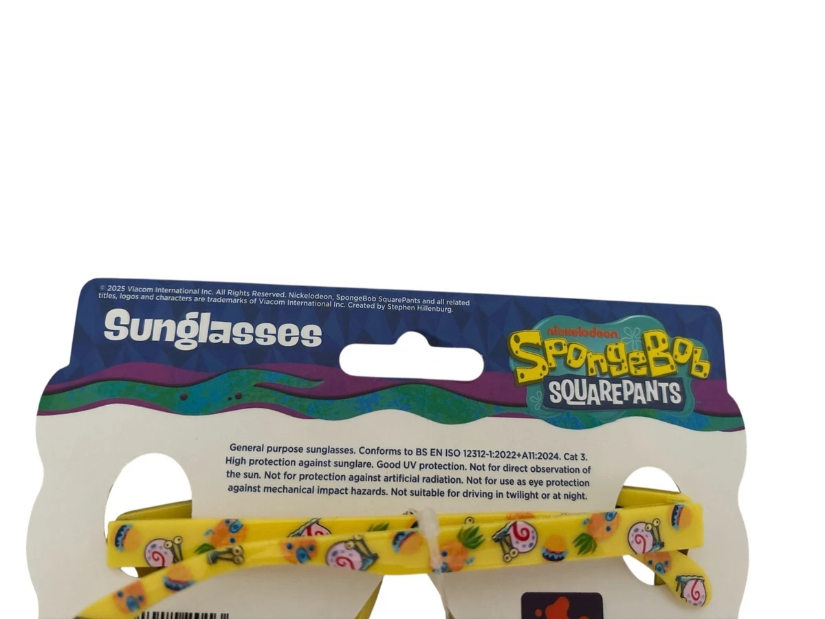 Jungen SpongeBob Schwammkopf Sonnenbrille gelb NEU