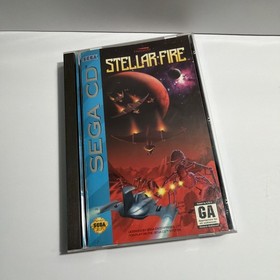 Stellar-Fire (SEGA CD) Complete/CIB w/ Reg Card + Styrofoam Tested Clean