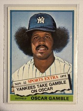 1976 Topps - Traded Oscar Gamble #74T