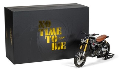 James Bond 007 No Time To Die Triumph Scrambler 1200XE Norwegen Maßstab 1:12 CC08403