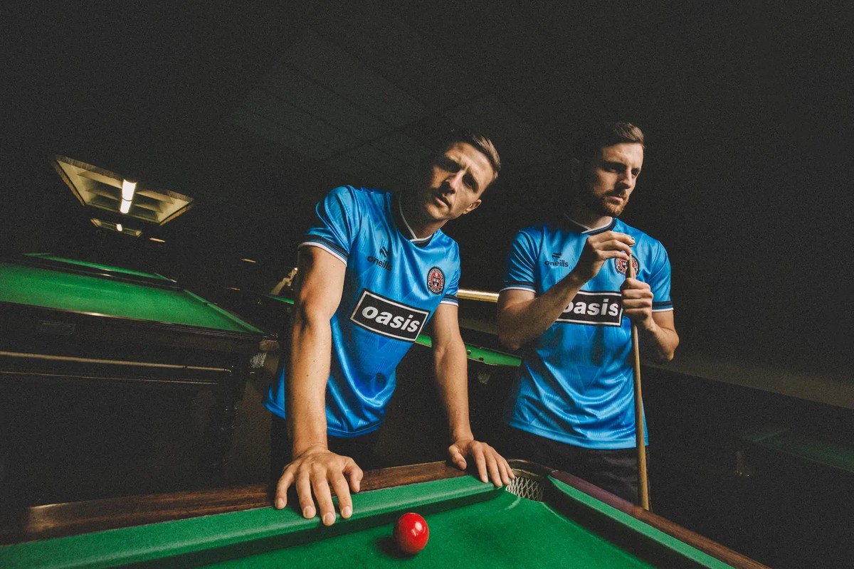 Bohemian FC x Oasis 2025 ユニフォーム ゲームシャツ ADULT Bohemian FC x Oasis 2025 Cup Jersey