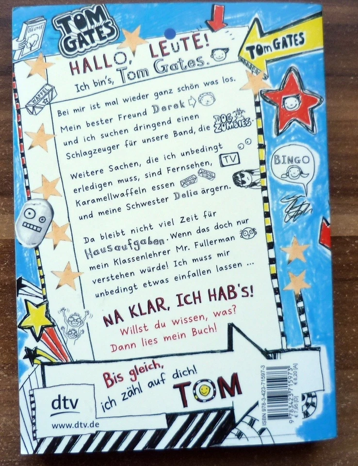 Liz Pichon, Tom Gates, Eins - a- Ausreden und anderes Zeug - Bild 4 von 4