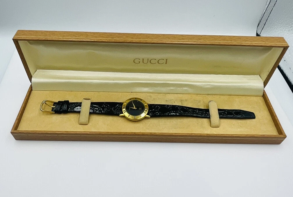 Gucci Authentic Yellow Gold Plated Ladies Quartz Watch