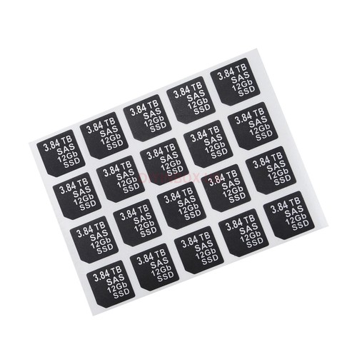 Lot of 40 Capacity Sticker Labels for DELL G14 G15 DXD9H X7K8W HDD Tray Stickers - Picture 57 of 189