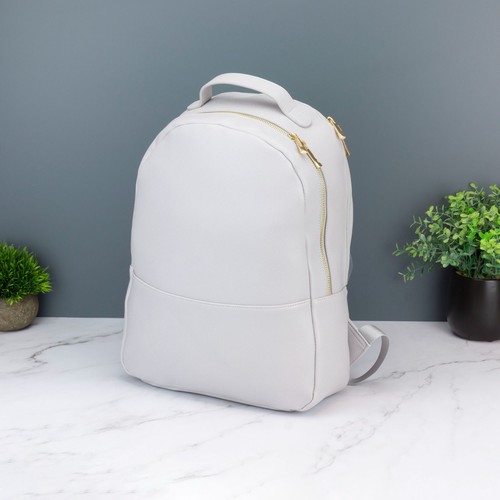 Bestickter Damen Rucksack Vegan Leder Reisetasche Farbwahl Name - Bild 24 von 30