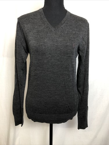 All Saints Gray V Neck Sweater Size XS | eBay