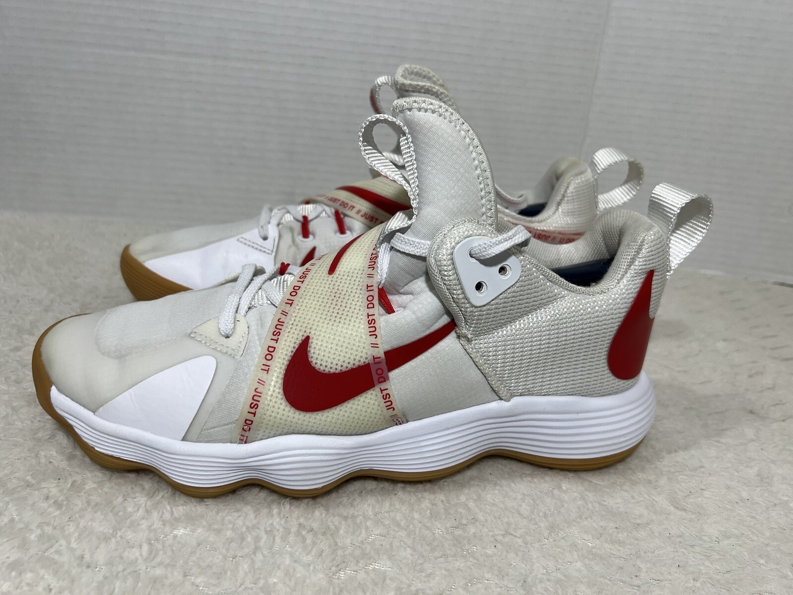 Nike React Hyperset Women Volleyball Gum Shoes White … Gem