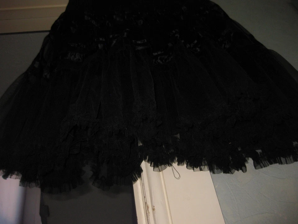     Enaguas con volantes COSPLAY 36 pulgadas cintura máx. Foto 2 de 4