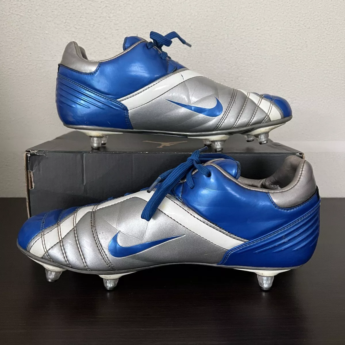 Rare 2006 Nike Mens TOTAL 90 SHIFT PLUS Soccer Blue 313987-411 US 9 8 | eBay