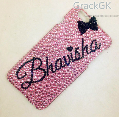 Cute Customize Your Name Personalized Bling Phone case Cover For Various Phone 