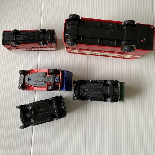Matchbox Cars London Standard Tour Bus Mixed Lot Of 5 - Picture 3 of 9