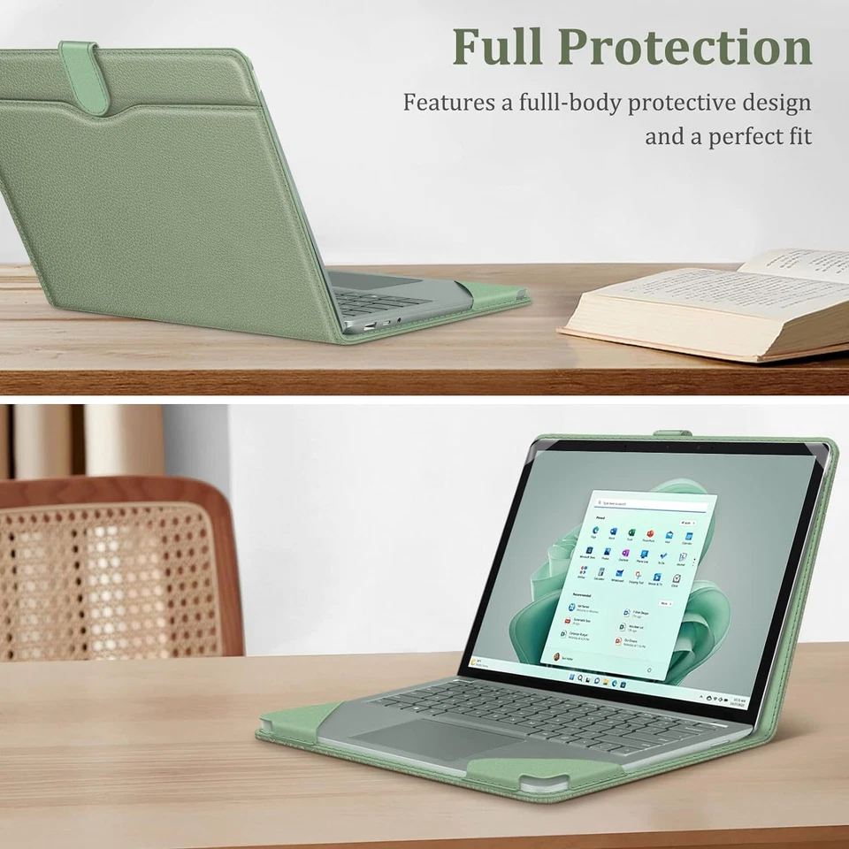 Sleeve Case for 13.5 Inch Microsoft Surface Laptop 5/4/3/2 Book Cover w Pocket - Image 3 of 4