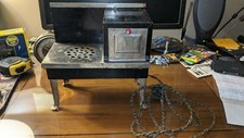 Vintage Original Empire Metal Ware Corp Toy Electric Stove WORKING 