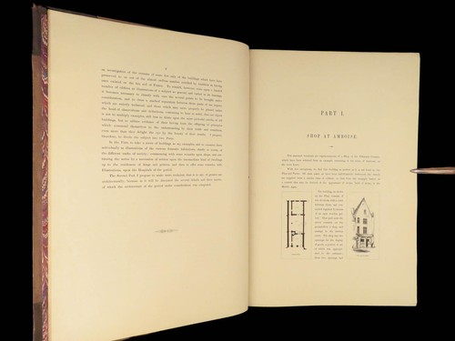 1856 ENORMOUS Medieval French Architecture Charles VII Louis XII Cathedrals - Picture 13 of 24