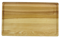 Xxl 40Cm Schneidebrett Esche GeöLt Saftrille Servierbrett Hackbrett Holz Brett