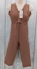 Lycra Maria E Fajas Shapewear Post-Surgery Body Suit Mocha Size Lg AB11