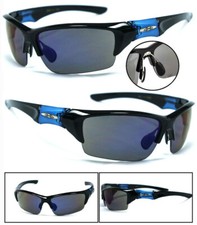 X-Loop Mens Semi Rimless Sports Triathalon Cycling Fishing Boating Sunglasses