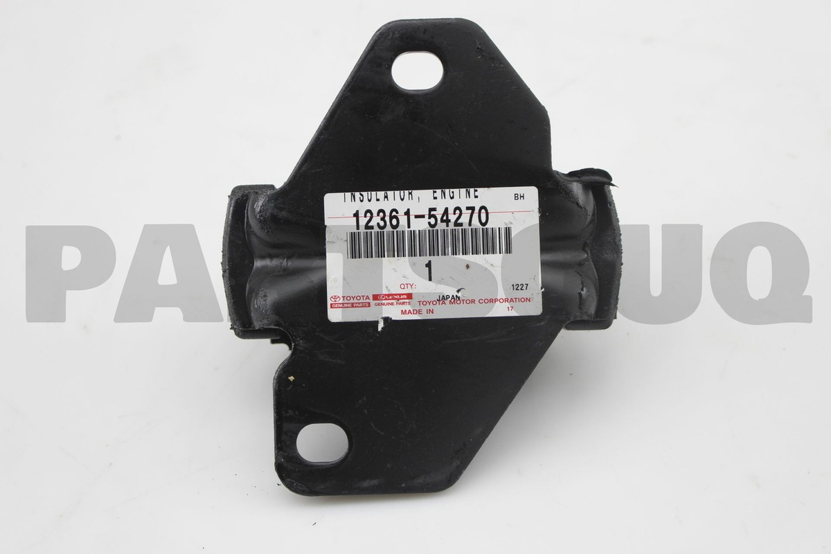 1236154270 Genuine Toyota INSULATOR, ENGINE MOUNTING, FRONT 12361