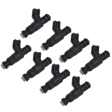 SET 8 EV6 30LBS Fuel Injectors FITS GMC CHEVRY 5.3L FLEX FUEL REPLACE 12580426