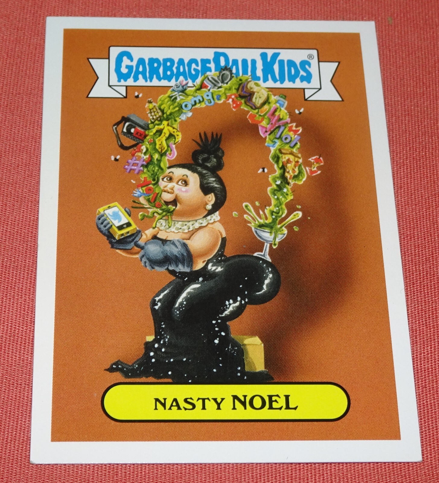 SET of 12 GARBAGE PAIL KIDS GPK REALITY TV SERIES STICKER 2016 complete B SERIES