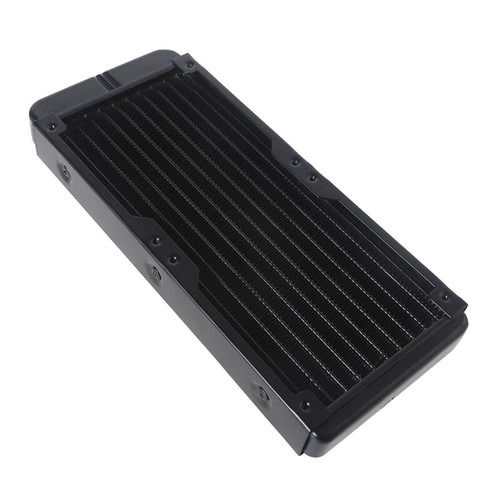 Water Cooling Computer Radiator 10 Pipe Aluminum Heat Exchanger Liquid Cooling - Photo 7/8