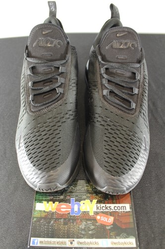 Nike Herren Air Max 270 Dreifach Schwarz Schnürschuhe Turnschuhe Größe 14 AH8050-005 - Bild 6 von 10