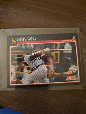 1991 Score Sammy Sosa #256 *DOB ERROR* NEAR MINT PRISTINE CONDITION🔥🔥