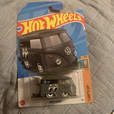 Hot Wheels Kool Kombi Gray MOONEYES 30th Anniversary- 2023 Surf's Up #2/5