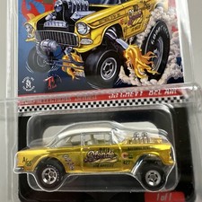 Hot Wheels 1/64 RLC 2022 - 55 Chevy Bel Air Dirty Blonde - Modèle Collection - Neuf