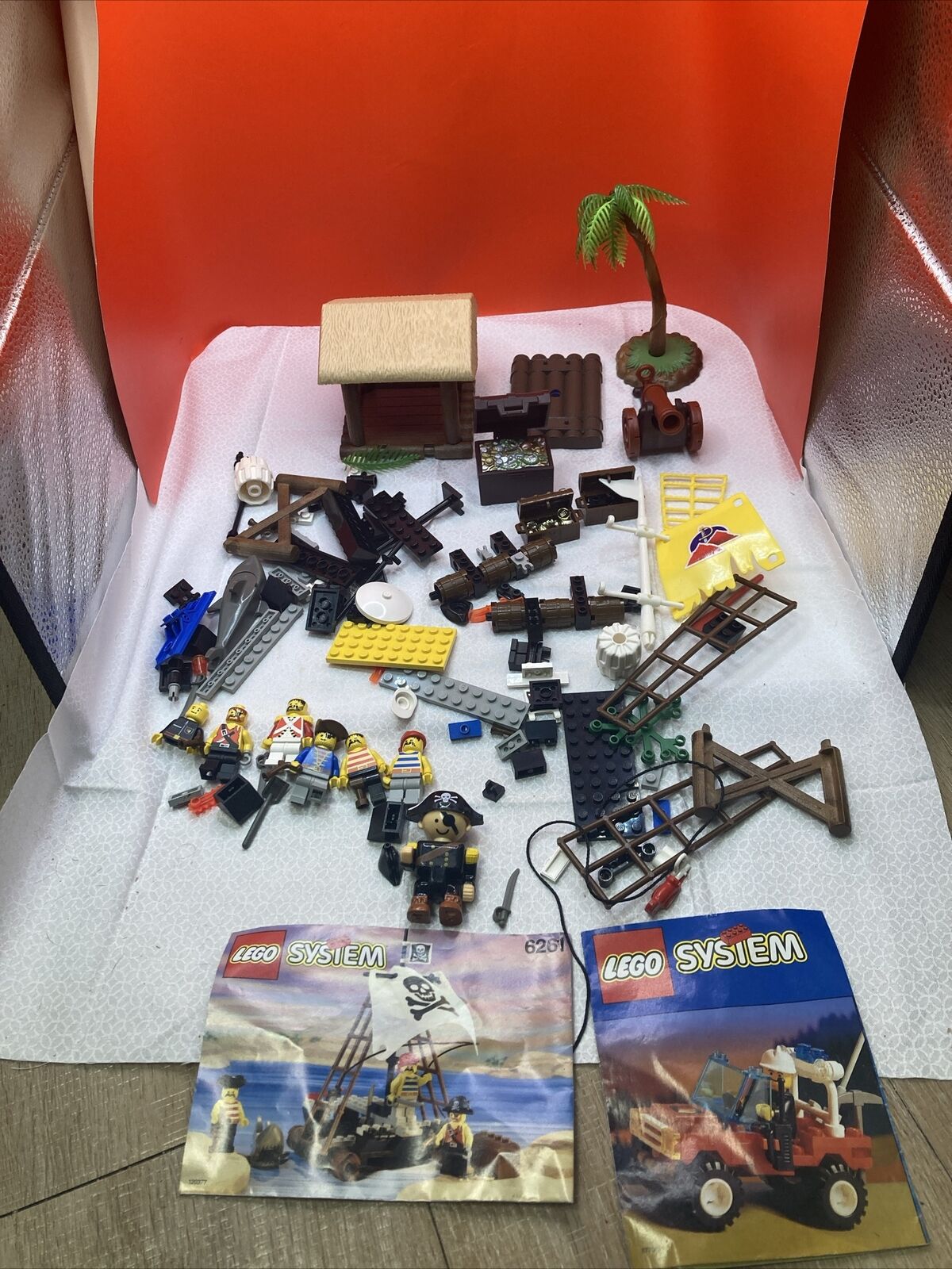 Lego System 6261 Pirates And Ship Plus More 