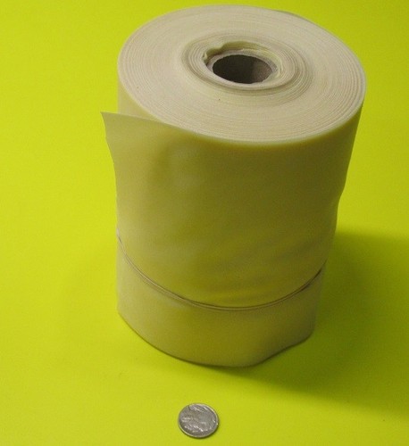 Latex Rubber Film, .014" Thick x 6.0" x 5 Yard Long - Picture 2 of 12