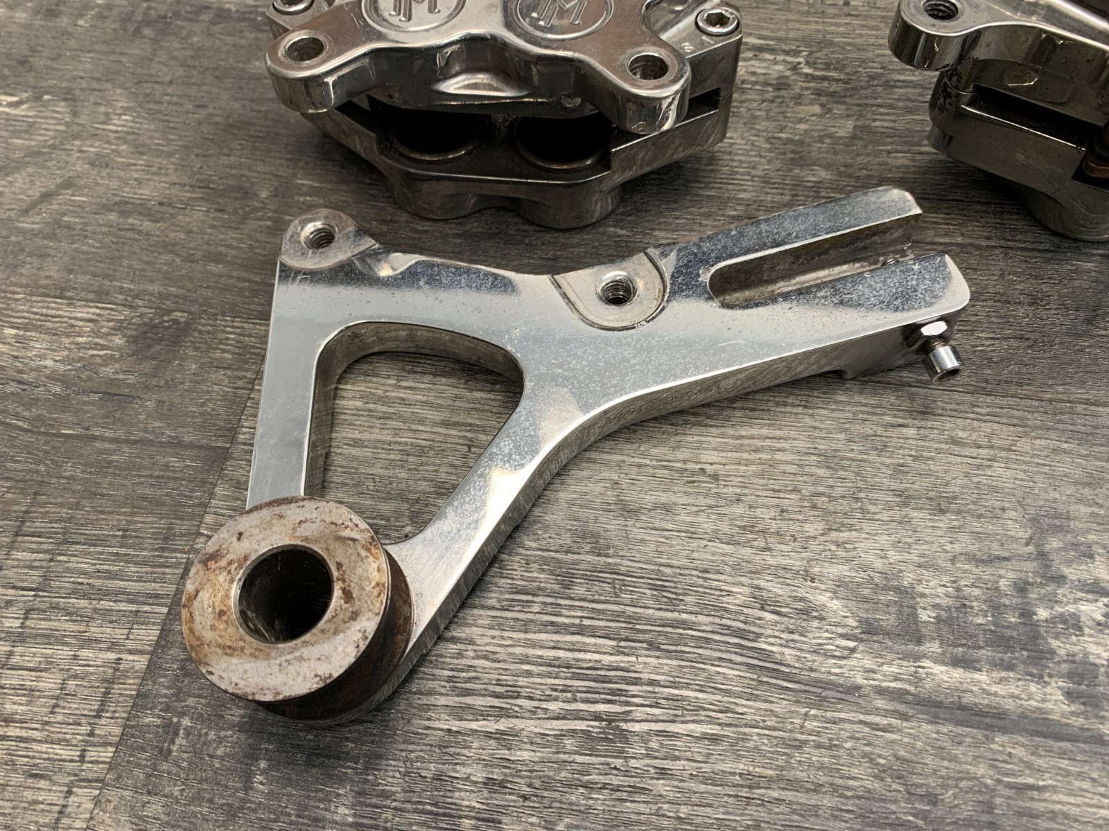 PERFORMANCE MACHINE Harley Davidson '03 Dyna Low Rider Front Rear Brake Calipers