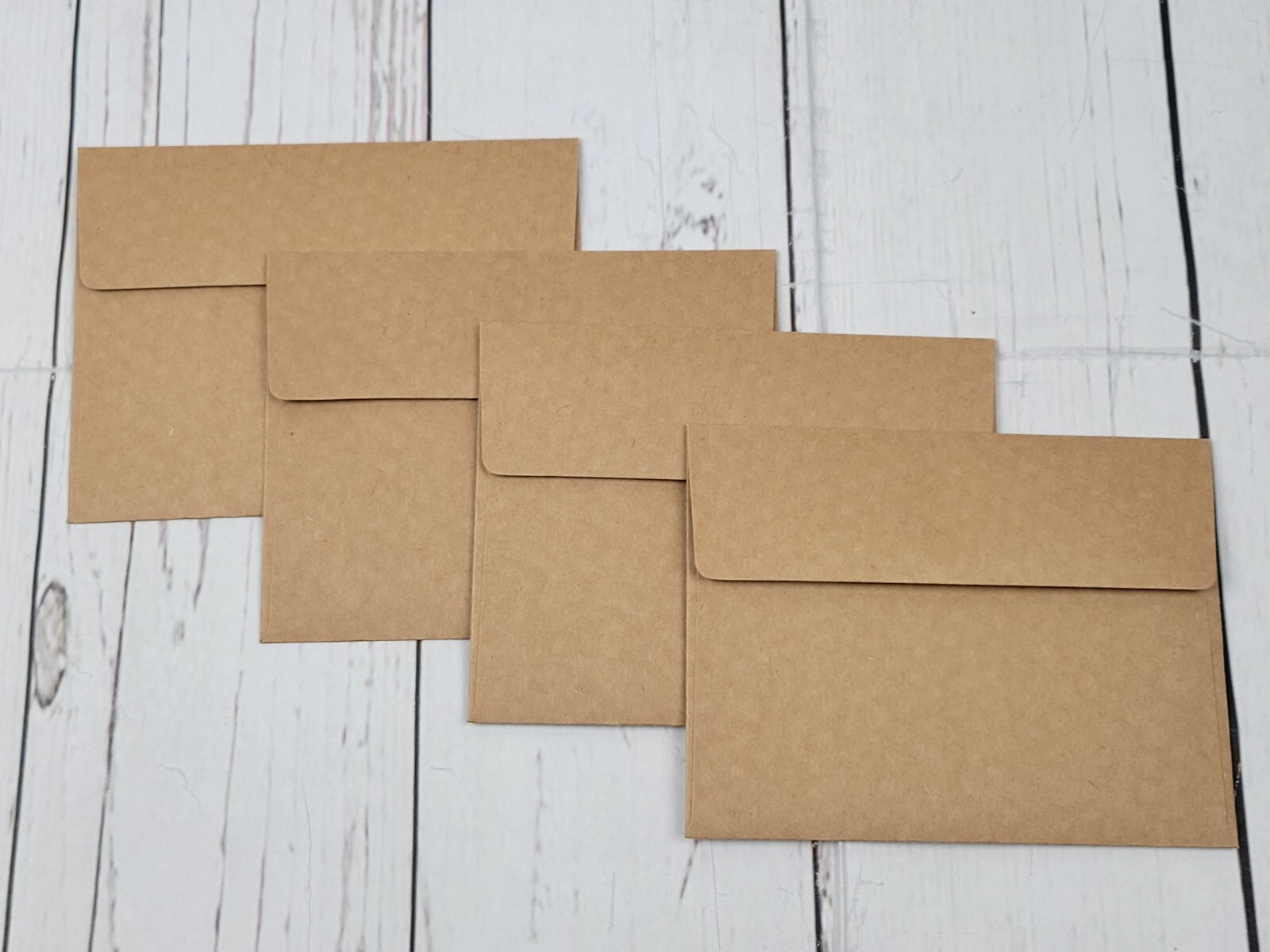 Happy Halloween Greeting Card Kit #3 [Lot of 4, Handmade Spooky Witch Bats]