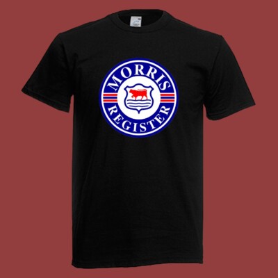 Morris Motors Classic Car Men's Black Size S-5XL