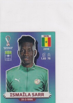 Panini Qatar World Cup Sticker 2022 Senegal Nr. SEN 20 Ismaila Sarr