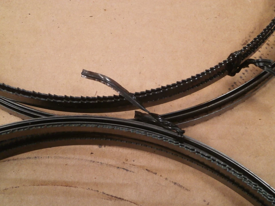 DoALL’s 154" Band Saw Blades 3/8” x .025” x 10 TPI hard back carbon (at .043” - Image 2 of 2