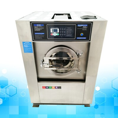 #ad 220V 3PH 44LB Commercial Laundry Washing Machine Washer and Dryer Combo $6120.00