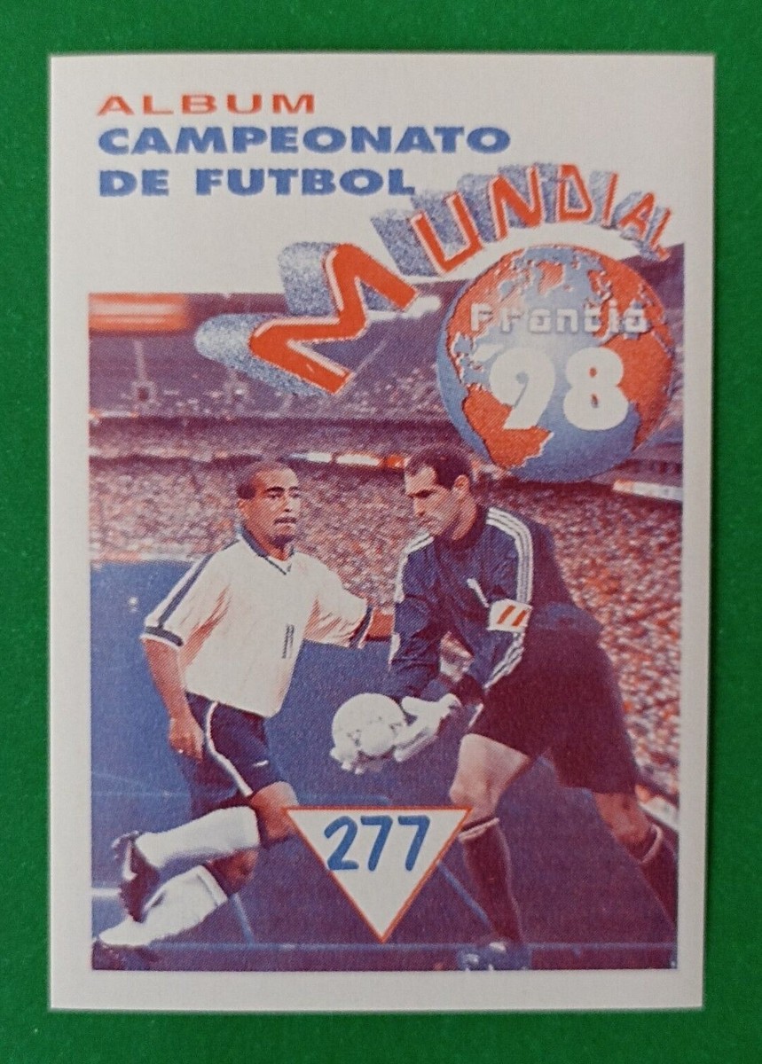 1998 Navarrete France World Cup FIFA Ax Cromo #277 IBRAHIM BA