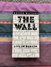 Roger Waters The Wall Live in Berlin 1990 VHS Pink Floyd Cult Classic Rock