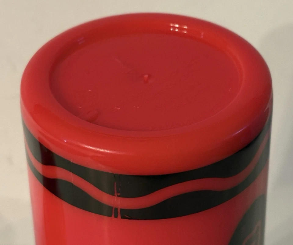 "Termo aislante Crayola rojo 9"" de alto" Foto 4 de 4