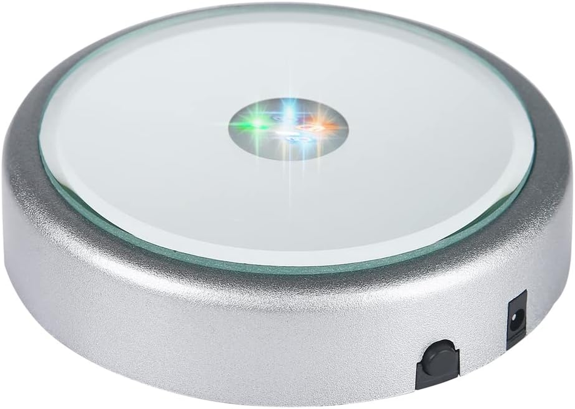 Multicolor LED Light Base for 3D Crystal Art with Illuminating Stand