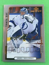 ANDREI VASILEVSKIY 2020-21 UD MVP Hockey 20th Anniversary 3 Star Parallel TBL