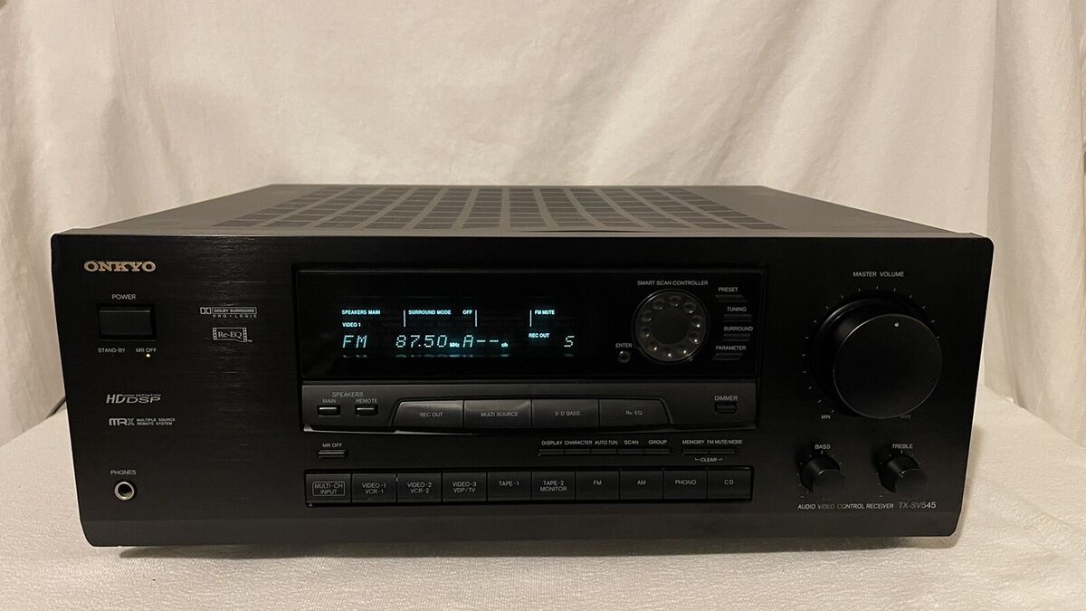 ONKYO TX-SV545 Audio/Video Control Receiver | eBay ONKYO TX-SV545 Audio/Video Control Receiver | eBay