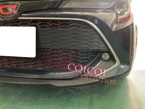 Unpainted V type front spoiler for Toyota 19~22 Corolla hatchback SE XSE◎ - Picture 4 of 4