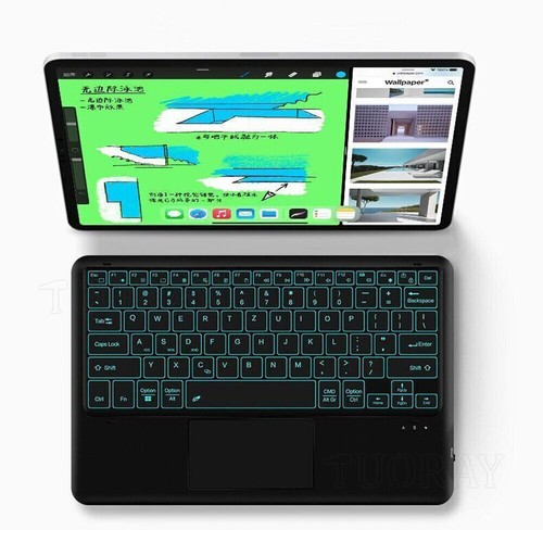 Touchpad Bluetooth Tastatur Maus Hülle Für Xiaomi Mi Pad 6 5 Pro Redmi Pad SE 11 - Bild 60 von 73